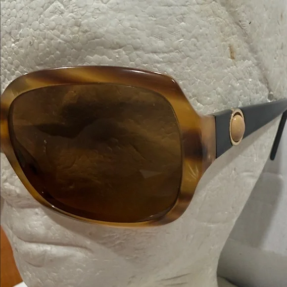 CHANEL Italy Vintage Tortoise Shell light Honey color Sunglasses 🕶️ & hard Case - Picture 15 of 16
